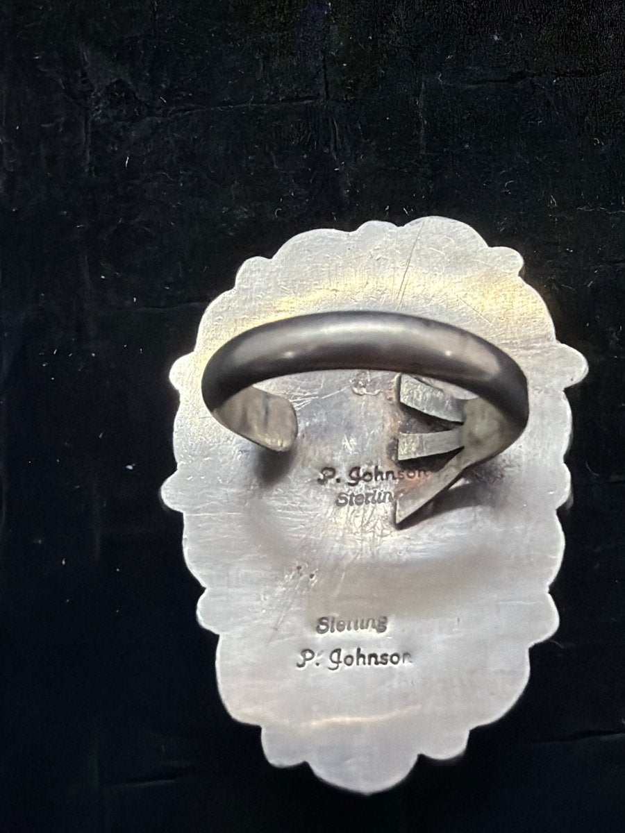 Twelve Stone Cluster Premium Number 8, Adjustable Peterson Johnson - Turquoise Mustang