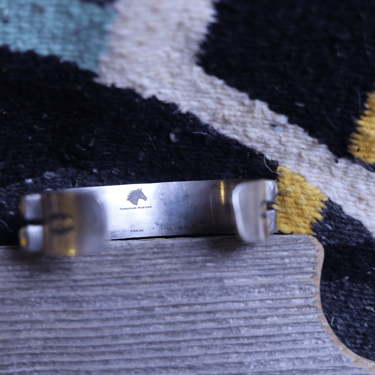 The Erica Cuff Bracelet - Turquoise Mustang