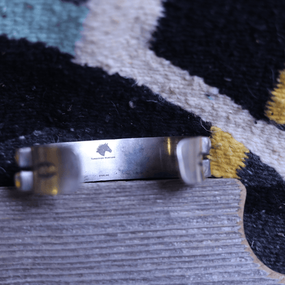 The Erica Cuff Bracelet - Turquoise Mustang