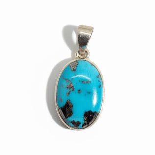 Pendant, Persian Turquoise Small - Turquoise Mustang