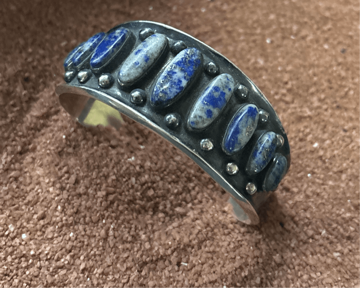 The Valerian Cuff Bracelet - Turquoise Mustang