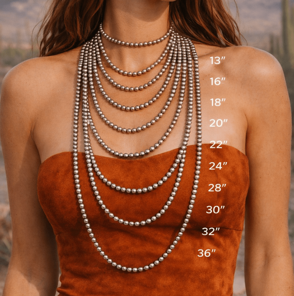 12mm Mustang Silver Fat Saucers Pearls - Turquoise Mustang