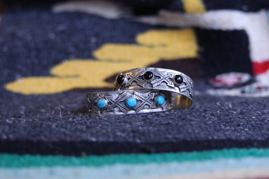 The Shooting Star Cuff Bracelet - Turquoise Mustang