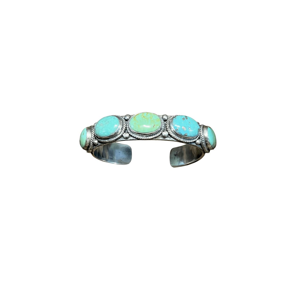 The Cornflower Cuff - Turquoise Mustang