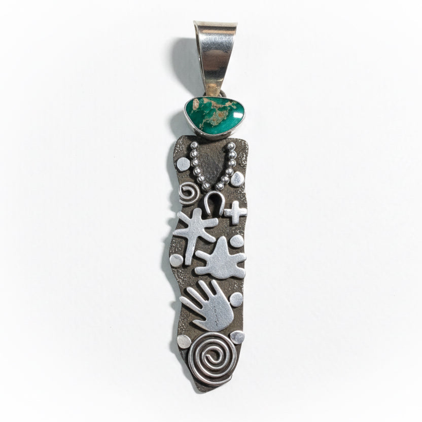 Alex Sanchez Petroglyph Pendant