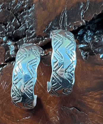The Cranes' Bill Earrings - Turquoise Mustang
