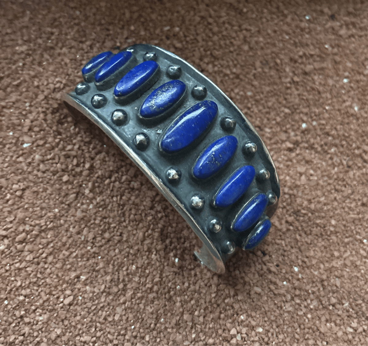 The Valerian Cuff Bracelet - Turquoise Mustang