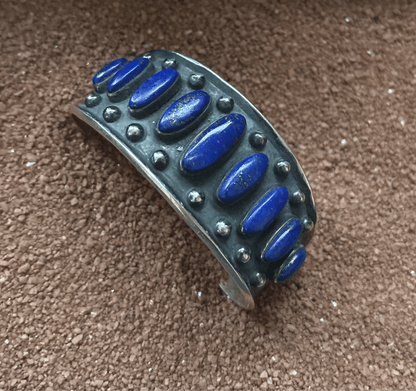 The Valerian Cuff Bracelet - Turquoise Mustang