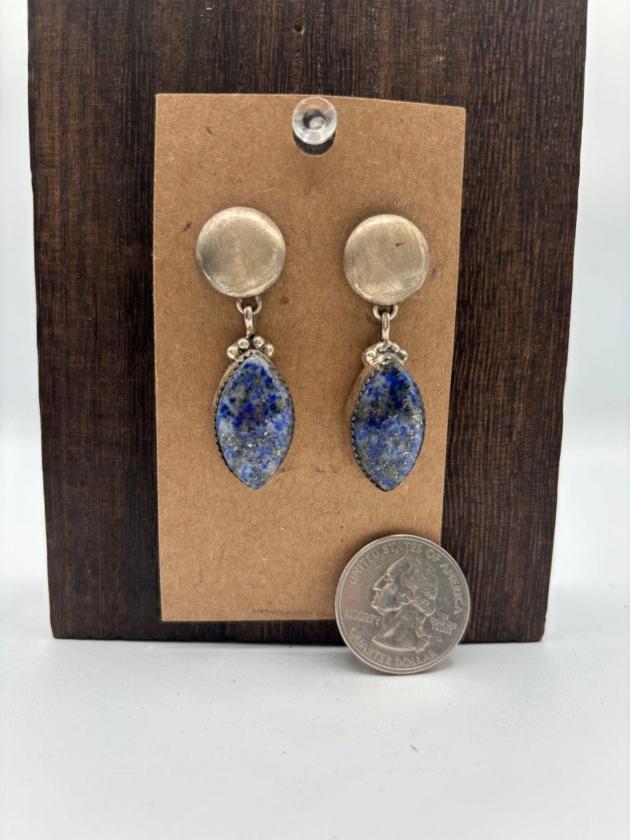 The Snowdrop Marquis Earrings by Turquoise Mustang — Multiple Stones - Turquoise Mustang