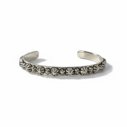 Peyote Button Petite Cuff, Dan Dodson - Turquoise Mustang