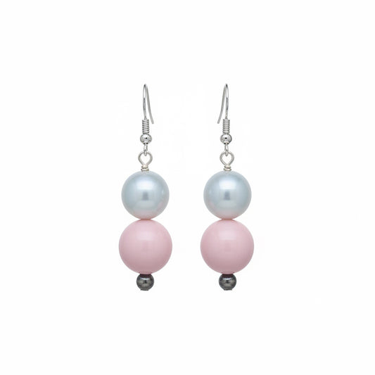 Assorted Beaded & Navajo Pearl Earrings - Turquoise Mustang