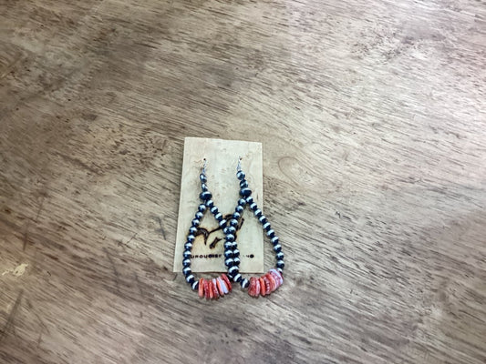 Earrings - Turquoise Mustang