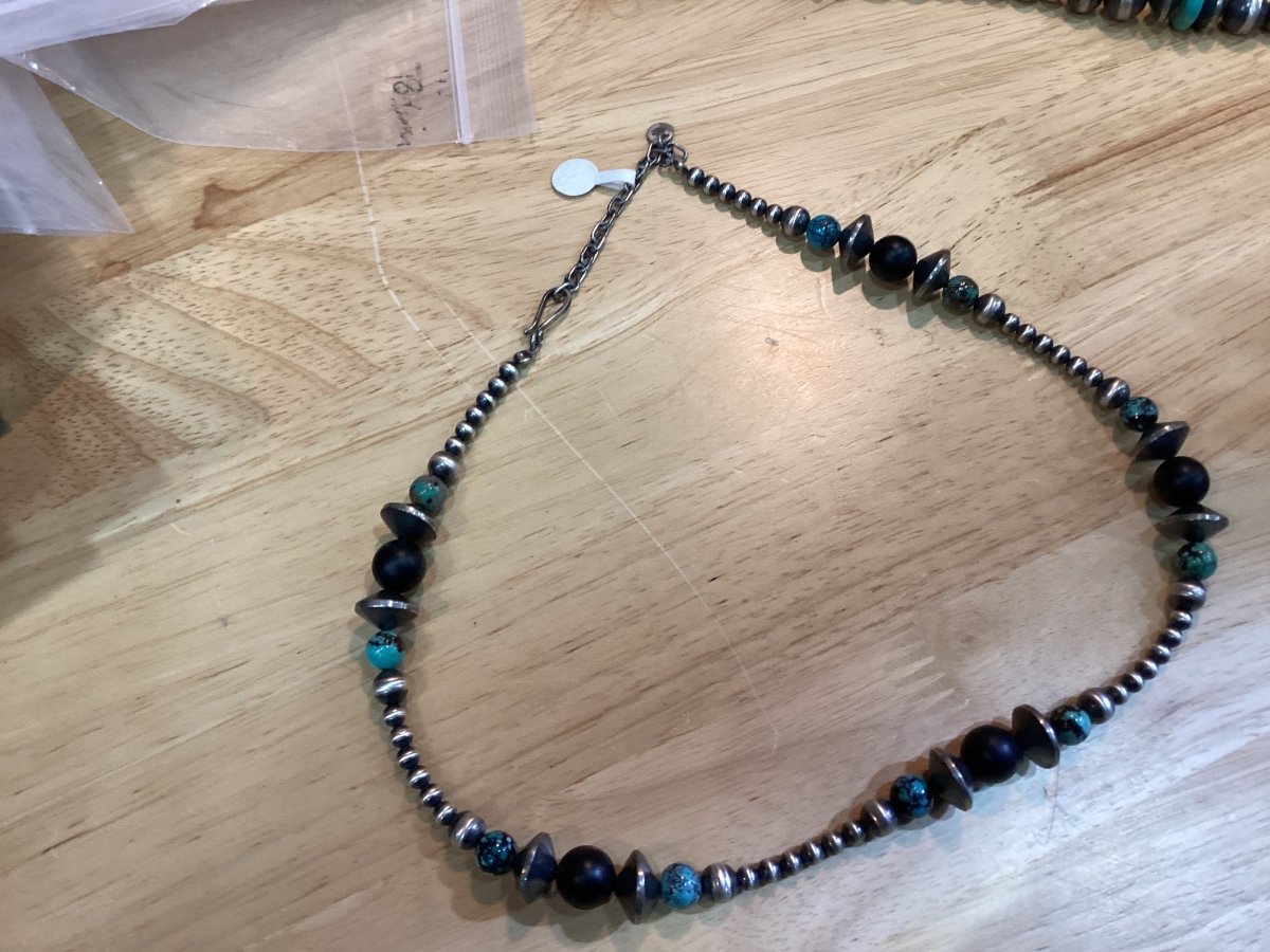Necklace - Turquoise Mustang