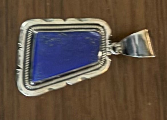 The Greely Rhombus Pendant - Turquoise Mustang