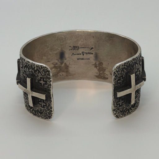 The Exira Cross Cuff Bracelet, Ronnie Willie - Turquoise Mustang