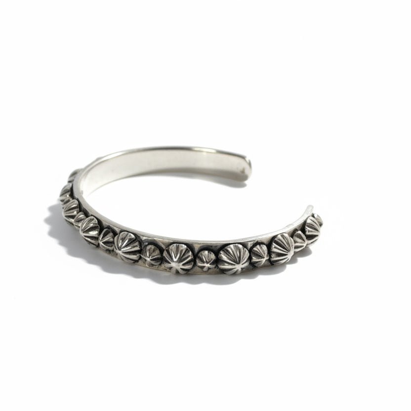 Peyote Button Petite Cuff, Dan Dodson - Turquoise Mustang