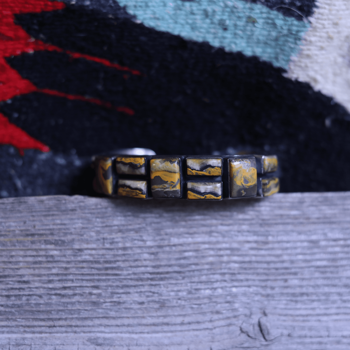 The Erica Cuff Bracelet - Turquoise Mustang