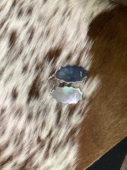 Royston Dangle Earrings - Turquoise Mustang