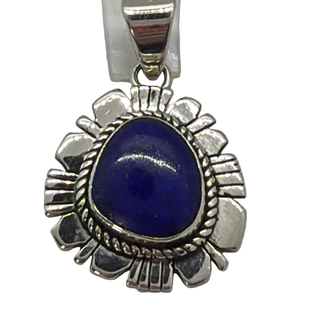The Daphne Pendant in Premium Lapis - Turquoise Mustang
