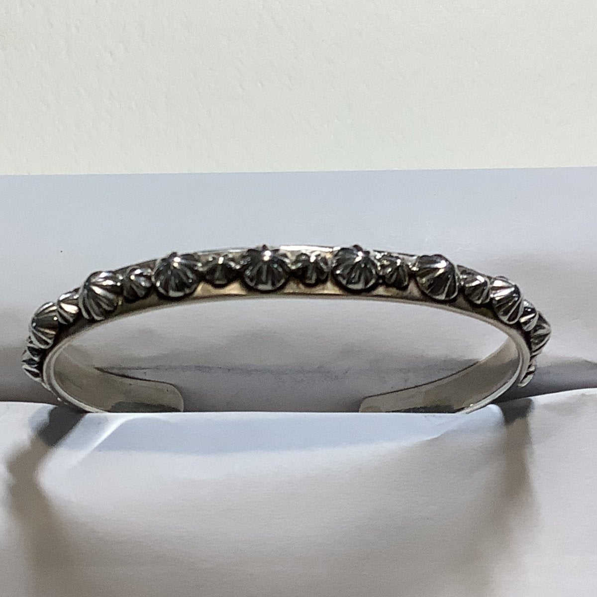 Dan Dodson Forever Stars & Spurs Silver Bangle - Turquoise Mustang