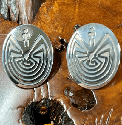 The Minimulus Earrings - Turquoise Mustang