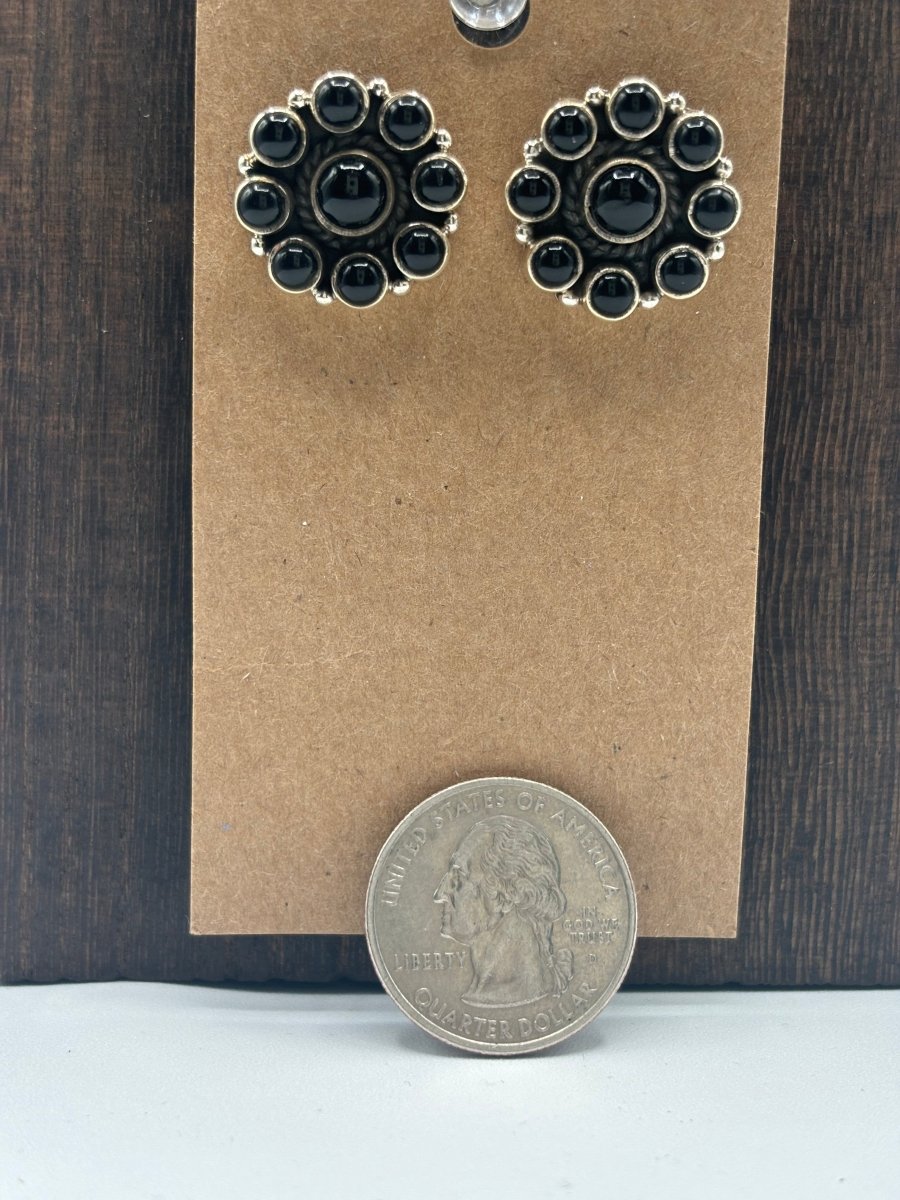 The Olivia Daisy Earrings - Turquoise Mustang