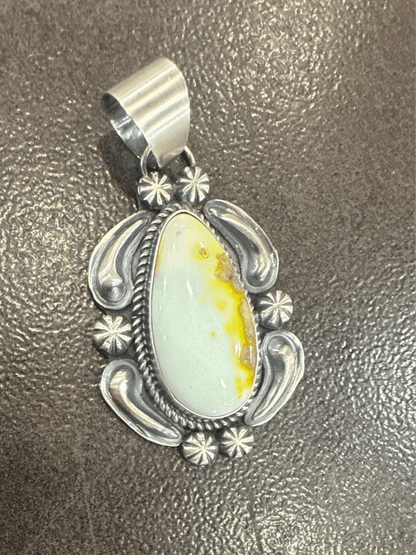 Palomino Pendant by JJJ - Turquoise Mustang
