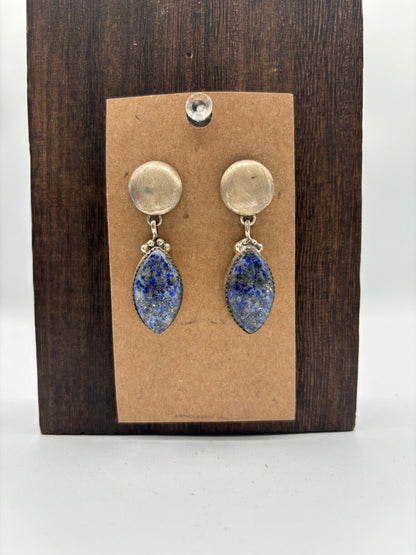 The Snowdrop Marquis Earrings by Turquoise Mustang — Multiple Stones - Turquoise Mustang