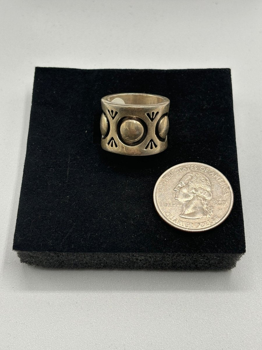 Barrel Racer Bubble Ring - Turquoise Mustang