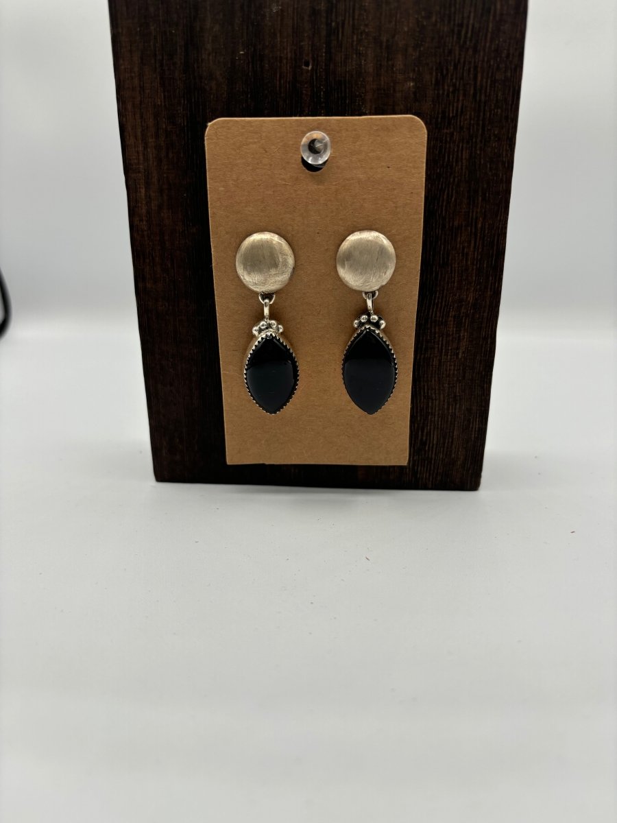 The Snowdrop Marquis Earrings by Turquoise Mustang — Multiple Stones - Turquoise Mustang
