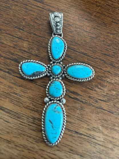 The Euphorbia Cross - Turquoise Mustang
