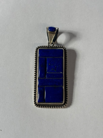 The Pendleton Mosaic Pendant - Turquoise Mustang