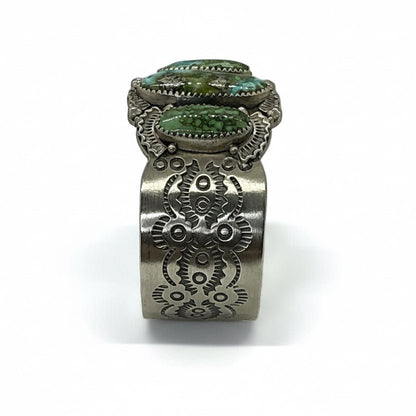 Sonoran Mountain Turquoise Cuff, Native American - Turquoise Mustang