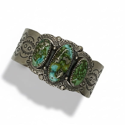 Sonoran Mountain Turquoise Cuff, Native American - Turquoise Mustang