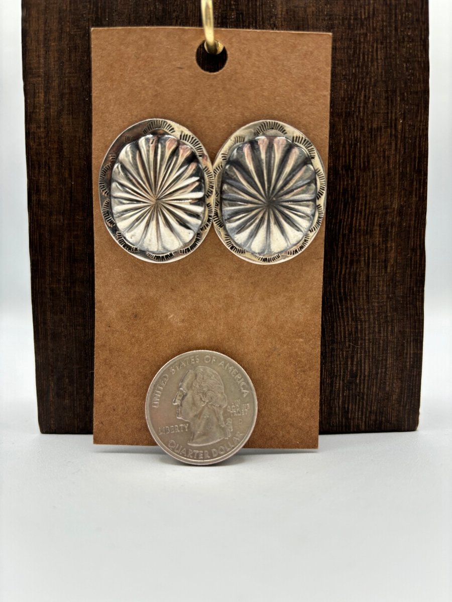 The Coulter's Daisy Earrings - Turquoise Mustang