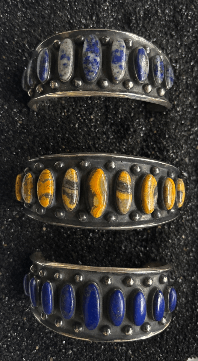 The Valerian Cuff Bracelet - Turquoise Mustang