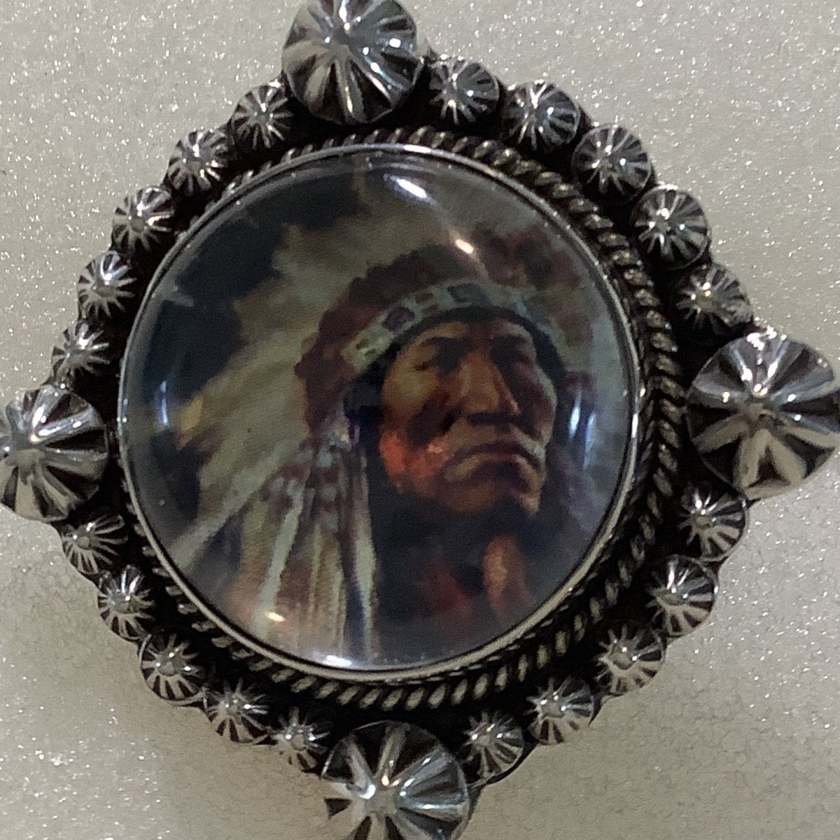 Ring, Photo, Chieftan, DD - Turquoise Mustang