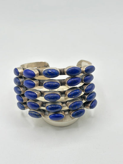 The Tea Rose Cuff Bracelet - Turquoise Mustang