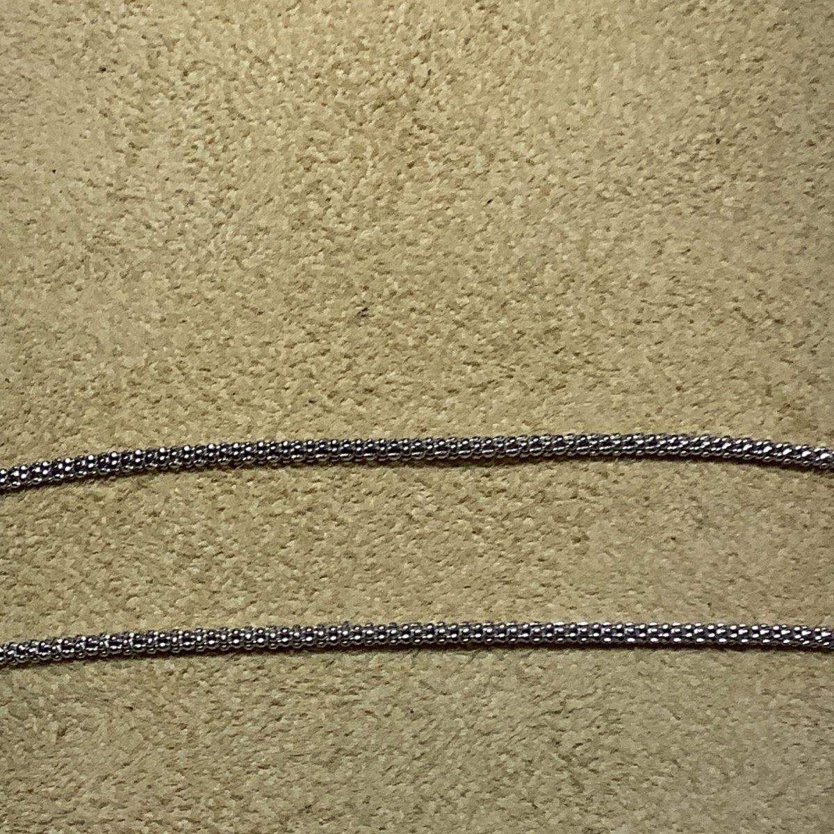 Box Chain, Bright Silver, 1.5 mm, 16"/18" - Turquoise Mustang