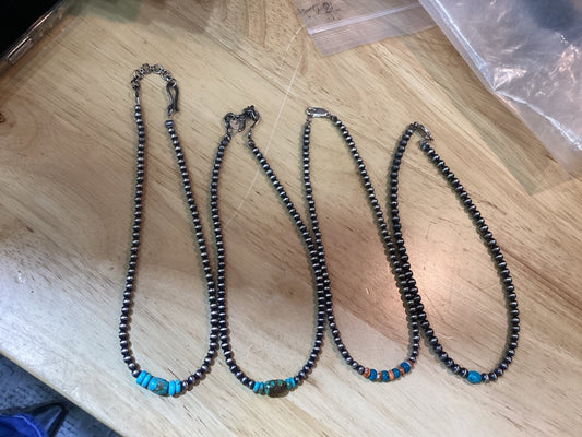 Necklace - Turquoise Mustang